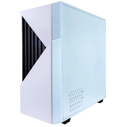 Castle Gaming Desktops, AMD Ryzen 5 5600G, 16GB, 1TB SSD, White